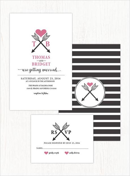 Hello Cupid! 15 DIY Wedding Projects with Arrows 15 DIY Wedding Projects with Arrows