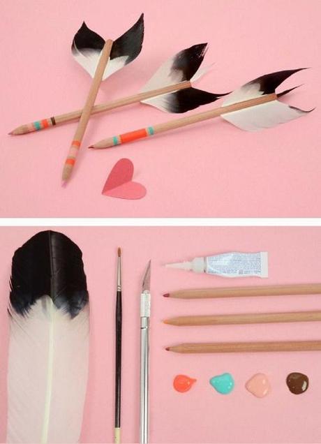 Hello Cupid! 15 DIY Wedding Projects with Arrows 15 DIY Wedding Projects with Arrows