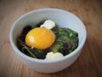 How to Make Baked Eggs with Swiss Chard