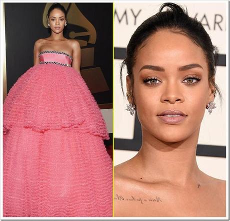 Rihanna-at-Grammy-Awards-2015 Rihanna-at-Grammy-Awards-2015