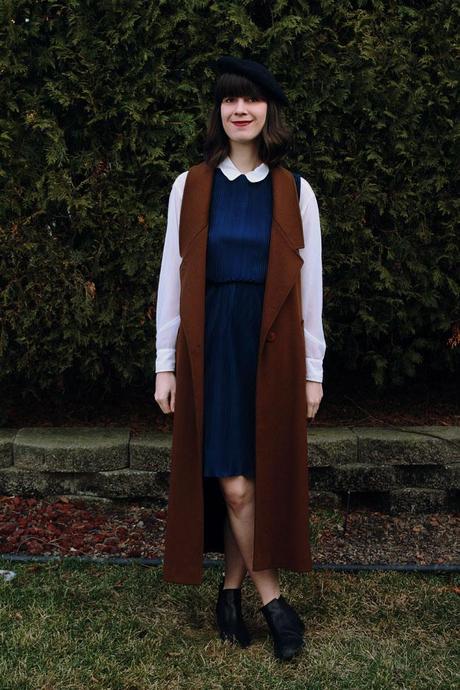 One Outfit That'll Make You Want to Go Minimalist This Winter how-to-style-duster-vests
