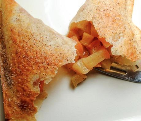 Nasoya Apple Hand Pies with a Cinnamon and Sugar Crunch Nasoya Apple Hand Pies with a Cinnamon and Sugar Crunch