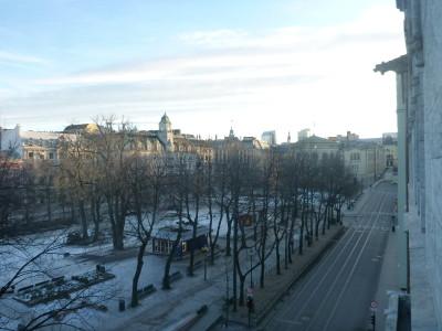 My Stay at the Clarion Collection Hotel Christiania Teater in Oslo, Norway The Park by day