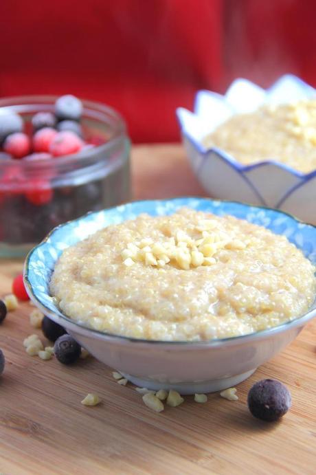 Spiced Breakfast Quinoa Porridge | Vegan Spiced Breakfast Quinoa Porridge