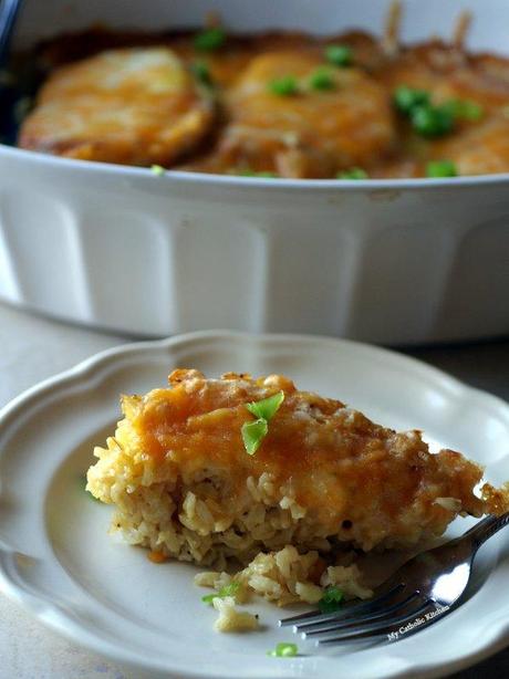 Cheesy Pork and Rice Casserole IMGP8870