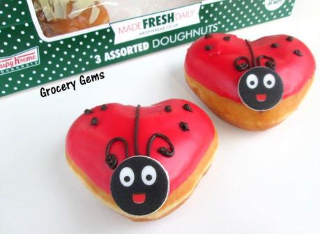 Krispy Kreme Love Bug Hug Doughnuts
