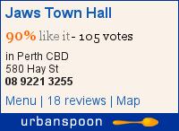 All you can eat Saturday at Jaws Sushi Jaws Town Hall on Urbanspoon