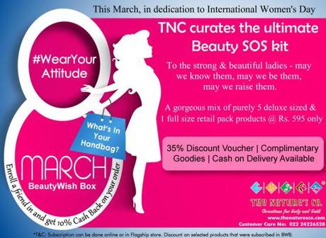 TNC March BeautyWish Box