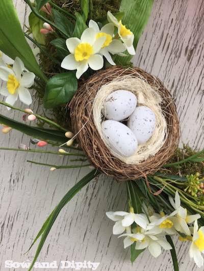 Easy Moss Wreath for Spring