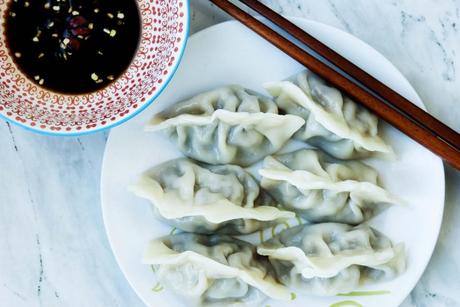 Chinese Dumplings: radicchio, beef and mint! Chinese Dumplings: radicchio, beef and mint!