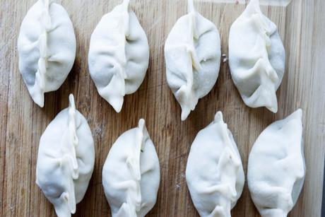 Chinese Dumplings: radicchio, beef and mint! Chinese Dumplings: radicchio, beef and mint!
