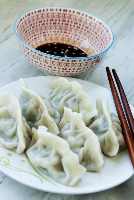 Chinese Dumplings: radicchio, beef and mint! Chinese Dumplings: radicchio, beef and mint!