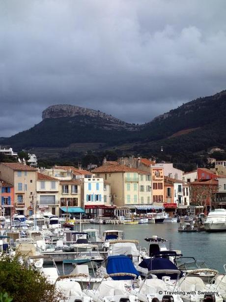 Couronne de Charlemagne overlooking the village of Cassis, France