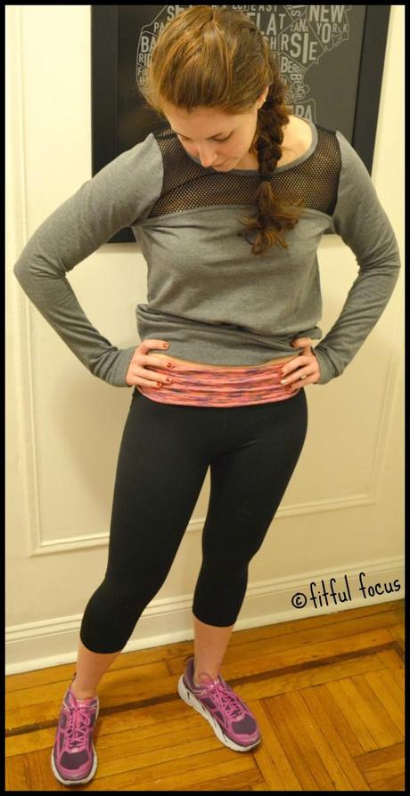 Fit & Fashionable Friday – Fabletics February Collection Fabletics February Collection -Salar Capris with Fold Over via Fitful Focus