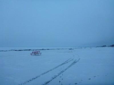 Backpacking in Estonia: Top 17 Sights in Parnu Wild white winter on Parnu Beach, Estonia
