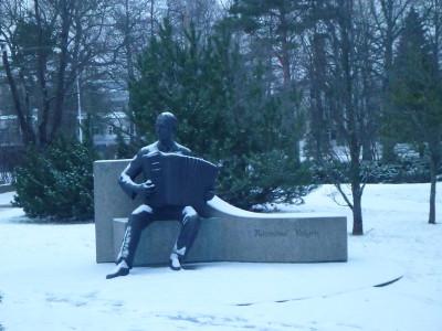 Backpacking in Estonia: Top 17 Sights in Parnu Raimond Valgre monument