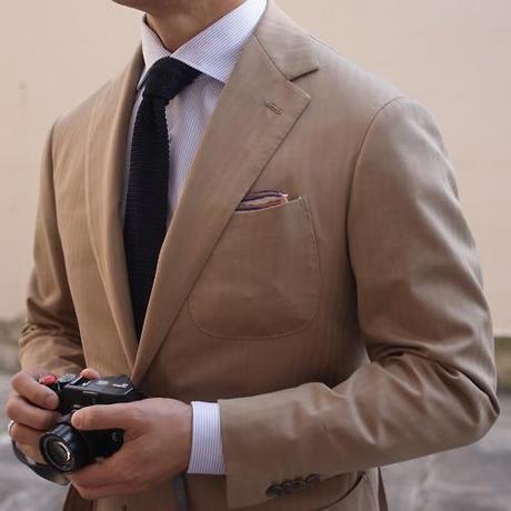 The Tan Summer Suit image