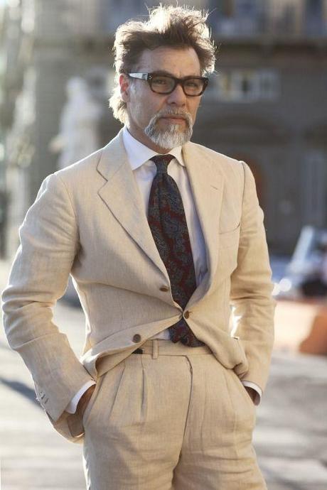 The Tan Summer Suit image