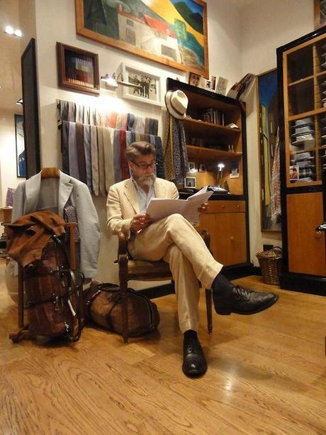 The Tan Summer Suit image