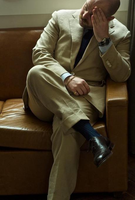 The Tan Summer Suit image