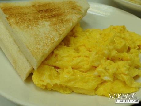 australia dairy company buttered toast and scrambled egg