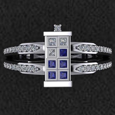Check out this Beautiful DOCTOR WHO TARDIS Ring