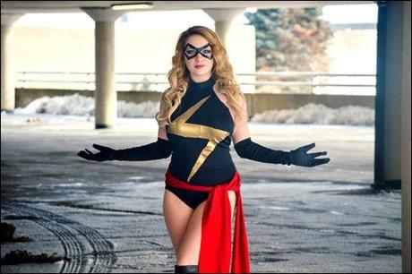 PrettyWreck Cosplay as Ms. Marvel (Photo by Kouki-li cosplay and photography)