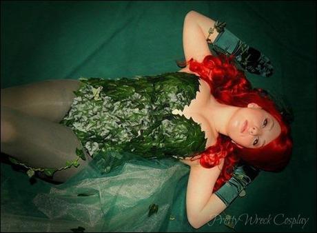PrettyWreck Cosplay as Poison Ivy