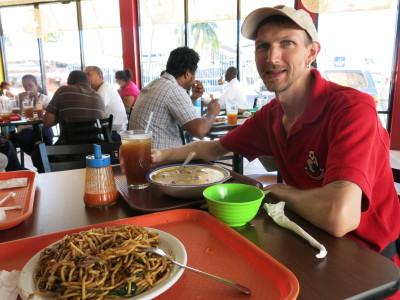World Borders: How to Get From Guyana to Suriname (Ferry from Moleson Creek to South Drain) Friday's Featured Food: Guyanese Food at Germans in Georgetown.
