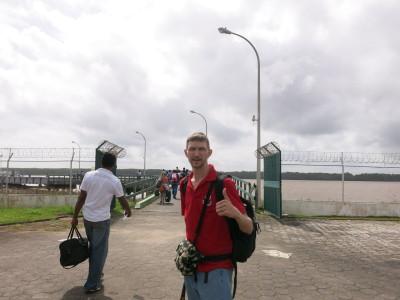 World Borders: How to Get From Guyana to Suriname (Ferry from Moleson Creek to South Drain) Leaving Guyana for Suriname