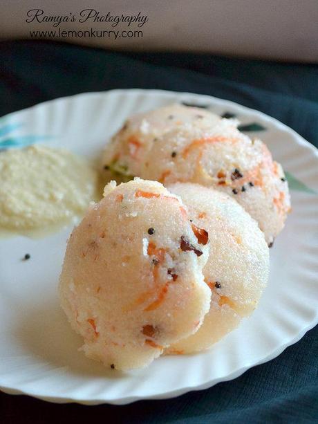 rava idli recipe - south indian recipes