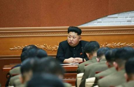 Kim Jong Un at an expanded meeting of the Party Central Military Commission (Photo: Rodong Sinmun).