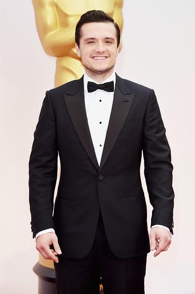 Josh Hutcherson wears Ermenegildo Zegna Couture 2015 Oscars 2.22.15 Mens Fashion - Hollywood Actors Seen Wearing Zegna At 8th Annual Academy Awards