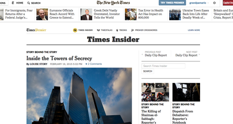 At the NYT:  digital first more than just a catchy phrase