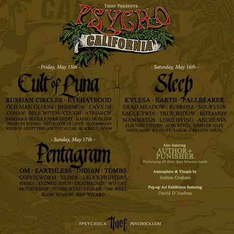 PSYCHO CALIFORNIA ANNOUNCES INDIVIDUAL DAY PASSES, DAILY LINE-UP