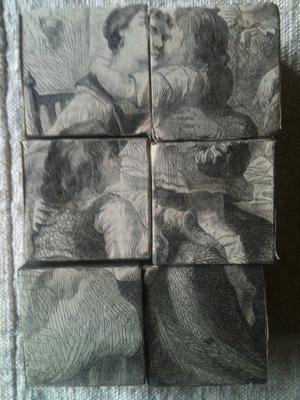 Six sided engraving Puzzle