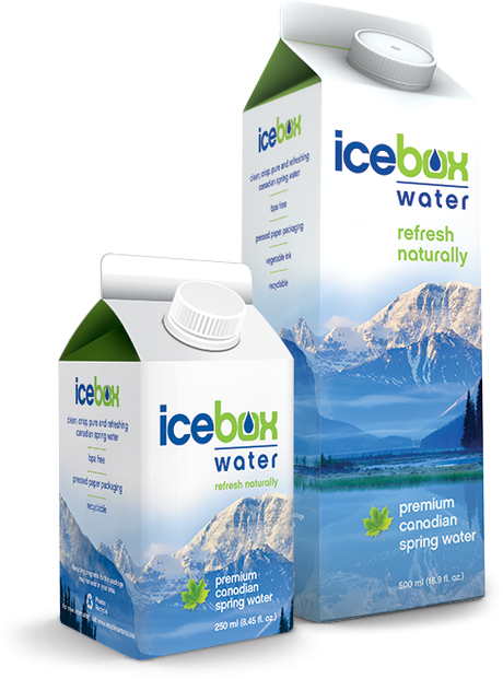 Scared of Tap Water & the Effects of BPA? Refresh Naturally w/ Premium Icebox Water