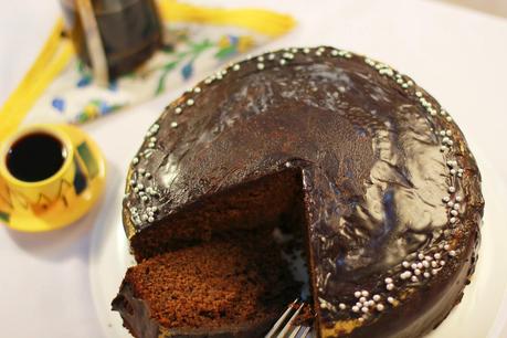 Bajra and Atta Chocolate Cake and some Ganache #PearlMillet #WholeWheat #Wholesome #for for theCake