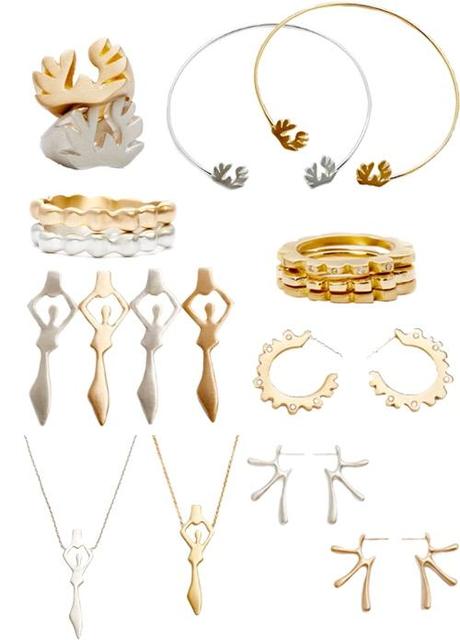 Just In: Jessica Biales Jewelry Collection Inspired by Matisse Cut-Outs New York Jewelry Designer Jessica Biales Debuts Matisse Inspired Scissor Collection