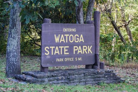 Watoga State Park Sign