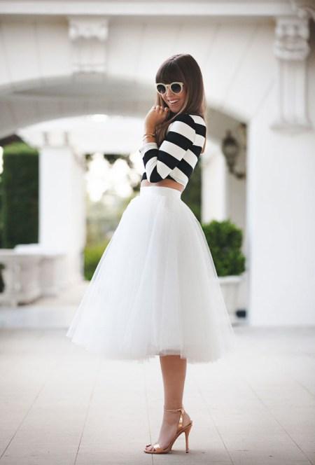 Chic Thursday: How to Wear a Tulle Skirt