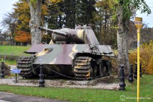 Panther Tank in the Ardennes