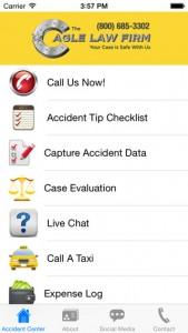 Most Costly Five Mistakes After a Car Accident–App for Motorists injury attorney phone application