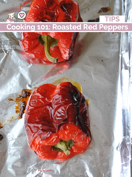 oven roasted red peppers recipe