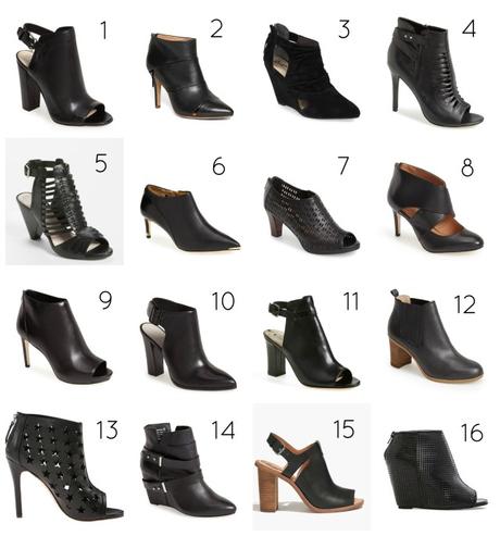 Badass Black Booties for Spring (and Now!)