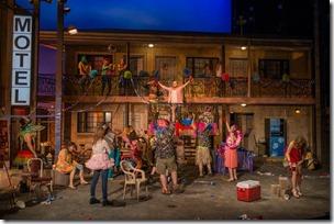 A scene from Steppenwolf Theatre's world premiere of Review: Airline Highway (Steppenwolf Theatre)