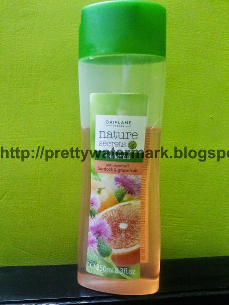Review-Nature Secrets Shampoo Anti-Dandruff with Burdock & Grapefruit