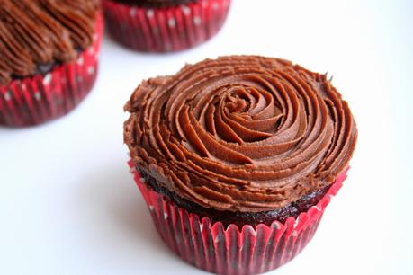 Happy Birthday!  Chocolate Cupcakes with Chocolate Icing (Gluten, Grain and Refined Sugar Free)