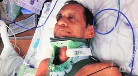 The level of violence that was inflicted on Sureshbhai Patel also was used on me--inside my own home
