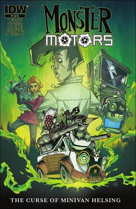 Monster Motors: The Curse of Minivan Helsing #1 Cover